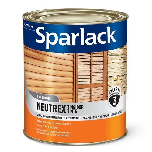 Verniz Neutrex Sparlack Mogno de 3,6L Coral
